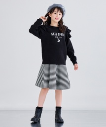 kate spade new york kids（ケイトスペードニューヨーク）の「千鳥柄ニットスカート（スカート・キッズ）」