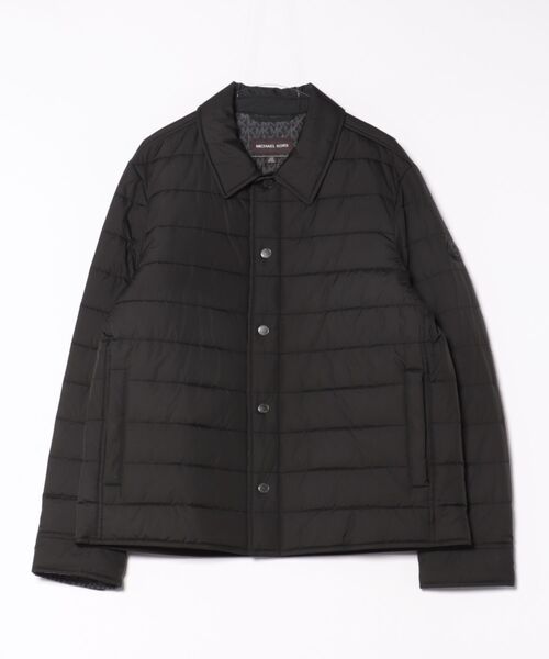 MICHAEL KORS(マイケルコース)の「キルティング シャツ ジャケット(ブルゾン・メンズ・ブラック・S/M/L/XS/XL)」の1枚目の写真