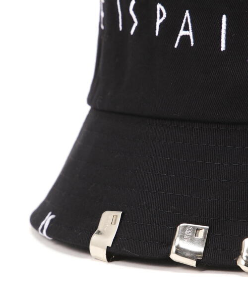 L.H.P（エルエイチピー）の「AZS TOKYO/アザストウキョウ/”LIFE IS PAIN”HAT（ハット・レディース・ブラック・F）」の6枚目の写真