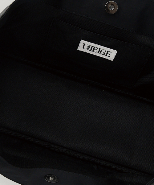 UBEIGE（ユーベイジ）の「ナイロンパッチトートバッグ (ブラック)（トートバッグ・レディース・その他・FREE）」の3枚目の写真