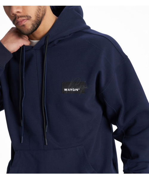 WAYDN（ウェイドゥン）の「パラエストラアセンティックフードパーカー ダークネイビー（パーカー・メンズ・その他・MEDIUM/LARGE/X-LARGE）」の6枚目の写真