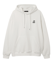OUSE（オウズ）の「Teddy bear oversized hoodie (DLS016) white（パーカー）」
