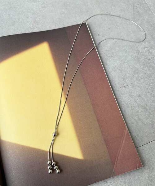 CPCM（シーピーシーエム）の「【WEB限定】オケージョンネックレス（ネックレス・レディース・シルバー系その他/シルバー・FREE）」の3枚目の写真