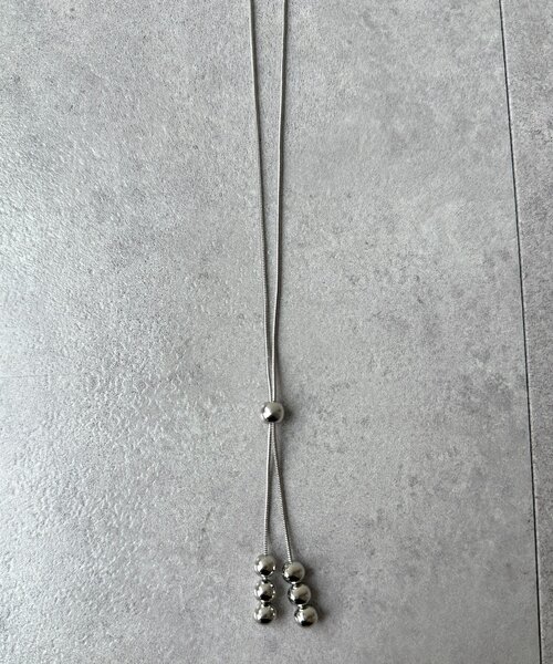 CPCM（シーピーシーエム）の「【WEB限定】オケージョンネックレス（ネックレス・レディース・シルバー系その他/シルバー・FREE）」の5枚目の写真