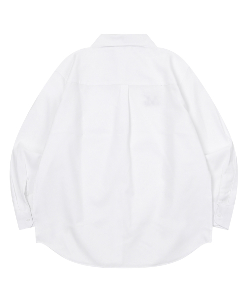 MUCENT（ムセント）の「ロスンクラシックラウンドカフルーズフィットシャツ（4カラー）（シャツ/ブラウス・レディース・ホワイト/スカイブルー/ブラック/ピンク・SMALL/MEDIUM/3）」の5枚目の写真