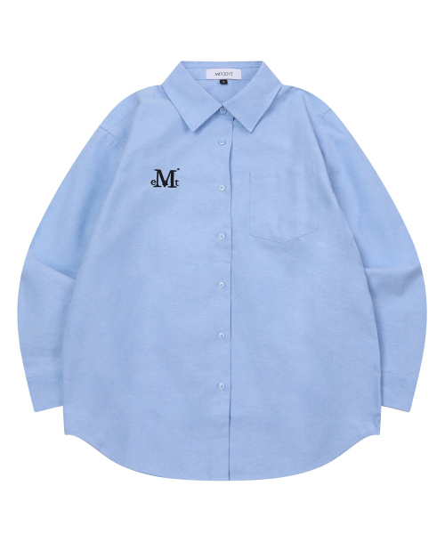 MUCENT（ムセント）の「ロスンクラシックラウンドカフルーズフィットシャツ（4カラー）（シャツ/ブラウス・レディース・ホワイト/スカイブルー/ブラック/ピンク・SMALL/MEDIUM/3）」の8枚目の写真