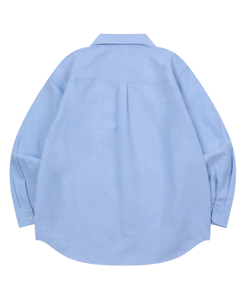 MUCENT（ムセント）の「ロスンクラシックラウンドカフルーズフィットシャツ（4カラー）（シャツ/ブラウス・レディース・ホワイト/スカイブルー/ブラック/ピンク・SMALL/MEDIUM/3）」の9枚目の写真