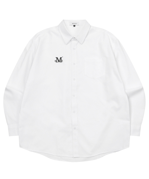 MUCENT（ムセント）の「ロスンクラシックラウンドカフルーズフィットシャツ（4カラー）（シャツ/ブラウス・レディース・ホワイト/スカイブルー/ブラック/ピンク・SMALL/MEDIUM/3）」の19枚目の写真