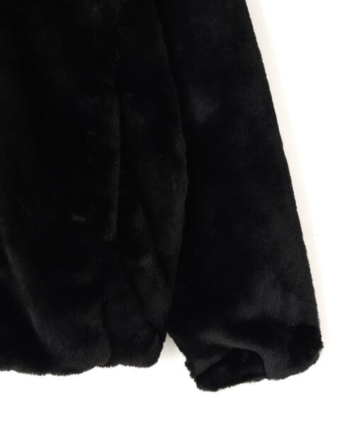 DANKE SCHON（ダンケシェーン）の「【WEB&DEPOT限定】DankeSchon/ダンケシェーン/FUR HOODIE（その他アウター・レディース・グレー/ネイビー/ブラック・M/XL/L）」の10枚目の写真