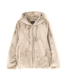 DANKE SCHON | 【WEB&DEPOT限定】DankeSchon/ダンケシェーン/FUR HOODIE(その他アウター)