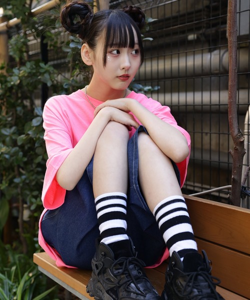 MILKBOY（ミルクボーイ）の「BORDERED ソックス（ソックス/靴下・レディース・B/A/C・FREE）」の14枚目の写真