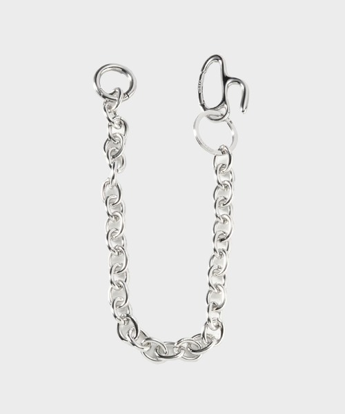 HIDAKA ウォレットチェーン シルバー HIDAKA/ヒダカ 'h' Pants Chain（ウォレットチェーン）｜HIDAKA