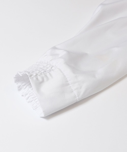 coca（coca）（コカ）の「ビックカラーチュニックブラウス（チュニック・レディース・ホワイト/ブルー・M/L）」の4枚目の写真