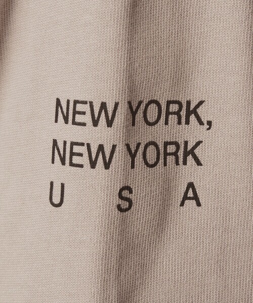 Manhattan Portage（マンハッタンポーテージ）の「【別注】＜Manhattan Portage＞プリント 長袖 Tシャツ（Tシャツ/カットソー・メンズ・ベージュ/ダークグレー/ホワイト・S/L/M）」の5枚目の写真