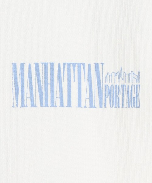 Manhattan Portage（マンハッタンポーテージ）の「【別注】＜Manhattan Portage＞プリント 長袖 Tシャツ（Tシャツ/カットソー・メンズ・ベージュ/ダークグレー/ホワイト・S/L/M）」の22枚目の写真