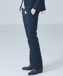 5351 POUR LES HOMMES（ゴーサンゴーイチプールオム）の「【セットアップ対応】幾何学柄 ジャガード フレアパンツ（その他パンツ）」