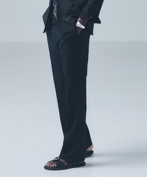 5351 POUR LES HOMMES（ゴーサンゴーイチプールオム）の「【セットアップ対応】幾何学柄 ジャガード フレアパンツ（その他パンツ）」