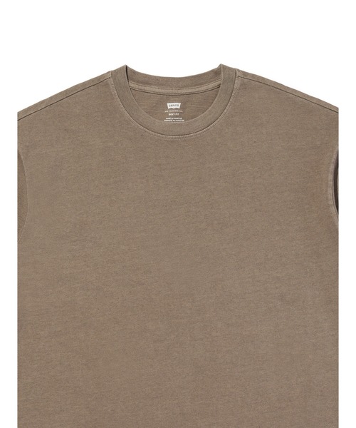 Levi's(リーバイス)の「Levi's/リーバイス クロップド ショートスリーブ Tシャツ(Tシャツ/カットソー・メンズ・ブラウン・XL/L/M/S)」の6枚目の写真