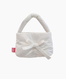 SINOON（シヌーン）の「SMORE PADDING BAG KEYRING (OFF WHITE)（キーケース/キーアクセサリー）」