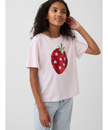 GAP(�M���b�v)�̃I�[�o�[�T�C�Y �t���b�s�[�X�p���R�[�� �O���t�B�b�NT�V���c(T�V���c/�J�b�g�\�[)