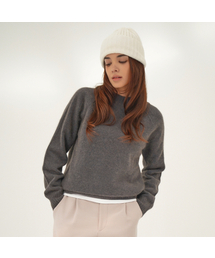 Raccoon 2 tone Knit _Grey