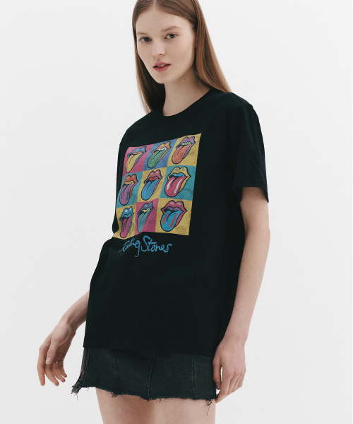 Bravado(ブラヴァド)の「TRS Pop Art Tongue (BRENT2377)(Tシャツ/カットソー・レディース・その他・L/M/XL/XXL)」の2枚目の写真