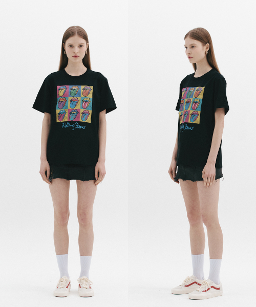 Bravado(ブラヴァド)の「TRS Pop Art Tongue (BRENT2377)(Tシャツ/カットソー・レディース・その他・L/M/XL/XXL)」の4枚目の写真