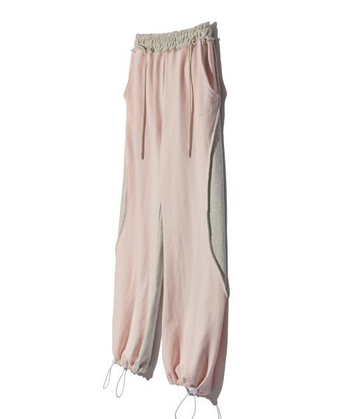 PIECEMAKER(ピースメーカー)の「EX RAW SWEAT PANTS (PINK)(スウェットパンツ・レディース・その他・L)」の2枚目の写真