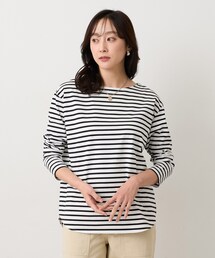 ❤新品タグ付き　UNTITLED　ボーダー カットソー　Vネック　Tシャツ UNTITLED｜アンタイトルのトップス（ボーダー柄）通販 - ZOZOTOWN