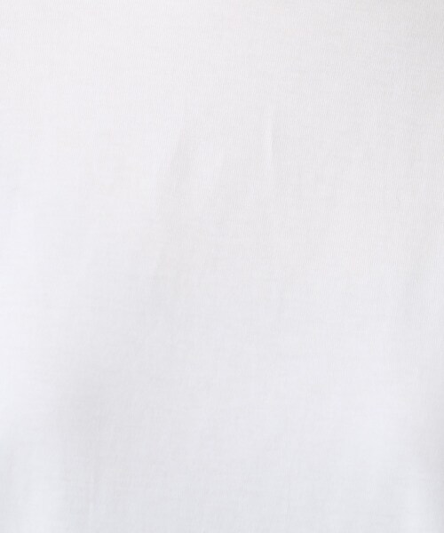 UNTITLED(アンタイトル)の「【洗える/レイヤードTシャツ】ラウンドテールジャージプルオーバー(Tシャツ/カットソー・レディース・ホワイト/ホワイト系5・50/48/44/04/02/00)」の7枚目の写真