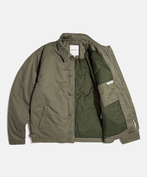 ESPIONAGE（エスピオナジ）の「Insulated A-2 Deck Jacket Olive（ダウンジャケット/コート・レディース・その他・M/XL/L）」の3枚目の写真