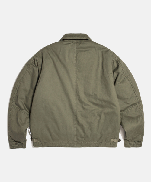 ESPIONAGE（エスピオナジ）の「Insulated A-2 Deck Jacket Olive（ダウンジャケット/コート・レディース・その他・M/XL/L）」の4枚目の写真