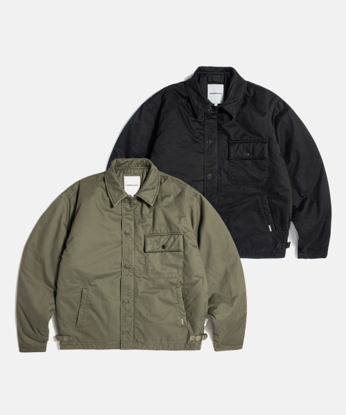 ESPIONAGE（エスピオナジ）の「Insulated A-2 Deck Jacket Olive（ダウンジャケット/コート・レディース・その他・M/XL/L）」の5枚目の写真