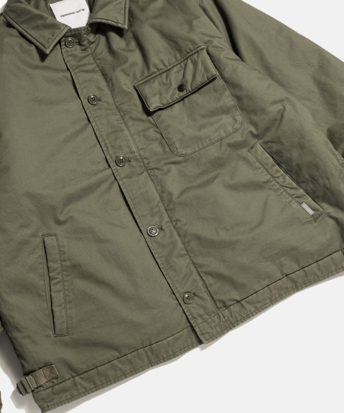 ESPIONAGE（エスピオナジ）の「Insulated A-2 Deck Jacket Olive（ダウンジャケット/コート・レディース・その他・M/XL/L）」の8枚目の写真