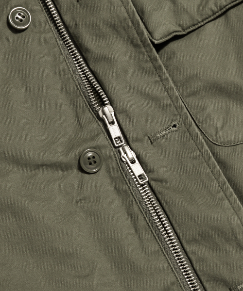 ESPIONAGE（エスピオナジ）の「Insulated A-2 Deck Jacket Olive（ダウンジャケット/コート・レディース・その他・M/XL/L）」の10枚目の写真