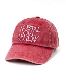 Express Holiday（エクスプレスホリデー）の「ノスタルジア ウォッシュド ボールキャップ_レッド（キャップ）」