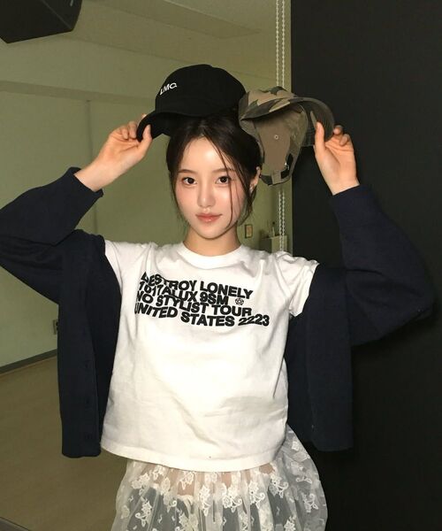 LMCの「OG LOGO 6PANEL CAP dark pink(キャップ・レディース・その他・ONE SIZE)」の12枚目の写真