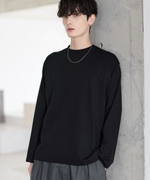 ASTRONOMY（アストロノミー）の「超長綿コットンロングスリーブTシャツ クルー ヘンリー（Tシャツ/カットソー）」