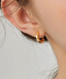 YU-KA:シンプルフープイヤリング simple hoop earring