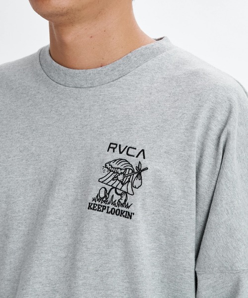 RVCA(ルーカ)の「RVCA メンズ KEEP LOOKING LT ロンT 【2026年春夏モデル】/ルーカ長袖ロンT(Tシャツ/カットソー・メンズ・ブラック/ホワイト/ヘザーグレー・X-LARGE/LARGE/MEDIUM/SMALL)」の21枚目の写真