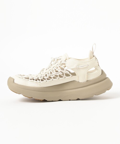 KEEN(キーン)の「KEEN / UNEEK WK サンダル スニーカー(スニーカー・レディース・オフホワイト/ブラック・24/23/25)」の6枚目の写真