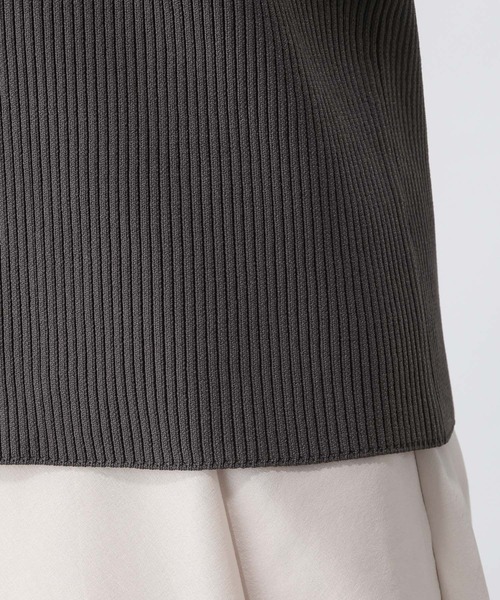 GLOBAL WORK（グローバルワーク）の「リッチライトニットスキッパー/632558（ニット/セーター・レディース・ブラウン/ネイビー/グレー・MEDIUM/LARGE）」の22枚目の写真