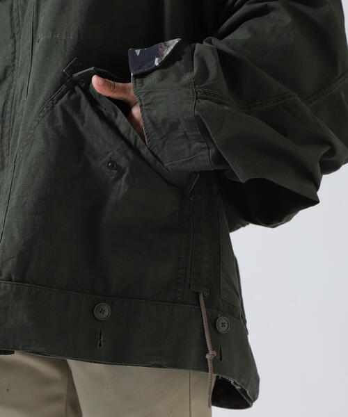 beautiful people(ビューティフルピープル)の「beautiful people×Alpha/ビューティフルピープル× アルファ / double-end camouflage field JK(ミリタリージャケット・レディース・オリーブ系・38/42)」の17枚目の写真