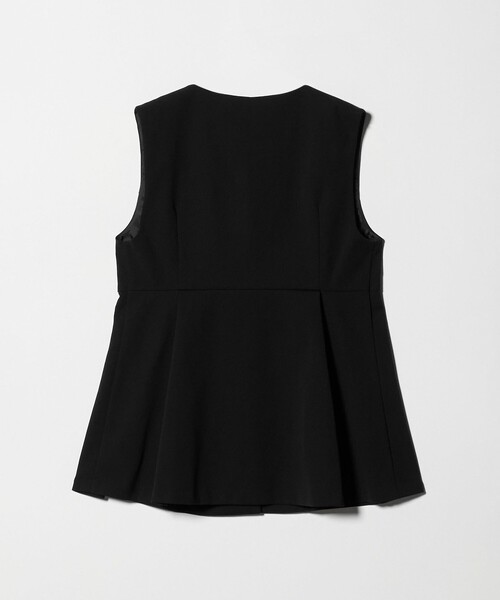 A DAY IN THE LIFE UNITED ARROWS（アデイインザライフユナイテッドアローズ）の「ダブルニット ペプラムベスト ‐セットアップ対応・ウォッシャブル‐＜A DAY IN THE LIFE＞（ベスト・レディース・オフホワイト/ブラック/ネイビー・FREE）」の19枚目の写真