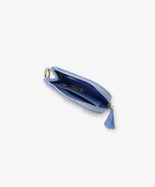 Afternoon Tea（アフタヌーンティー）の「カラフル配色キーコインケース（コインケース・レディース・ブルー/オレンジ・ONE SIZE）」の5枚目の写真