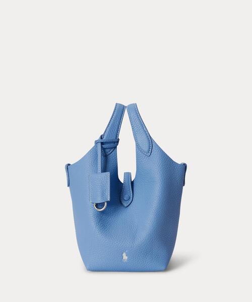 Polo Play レザー スモール トート & クロスボディ（トートバッグ