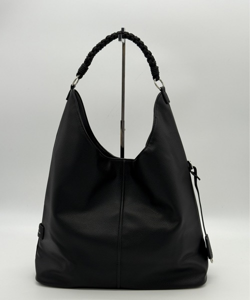 DRAW(ドロー)の「DRAW(ドロー) / トライアングル トートバッグ Woven handle Hobo Bag(トートバッグ・レディース・ベージュ/ブラック/ダークブラウン・FREE)」の9枚目の写真