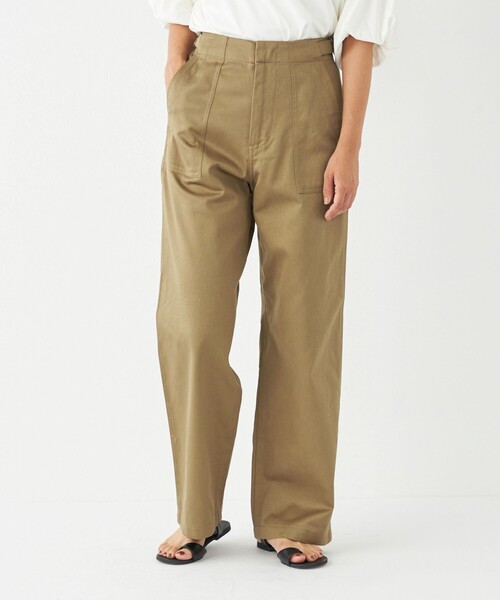 SHIPS Colors:〈洗濯機可能〉コットン ツイル ベイカー パンツ5
