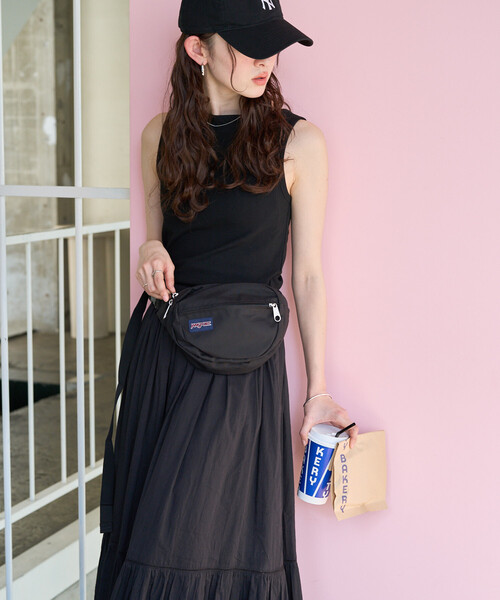 FREAK'S STORE(フリークスストア)の「限定展開 JANSPORT/ジャンスポーツ FIFTH AVENUE/フィフスアベニュー(ボディバッグ/ウエストポーチ・レディース・ブラック/ブルーグリーン/ピンク/ラベンダー・ONE SIZE)」の16枚目の写真