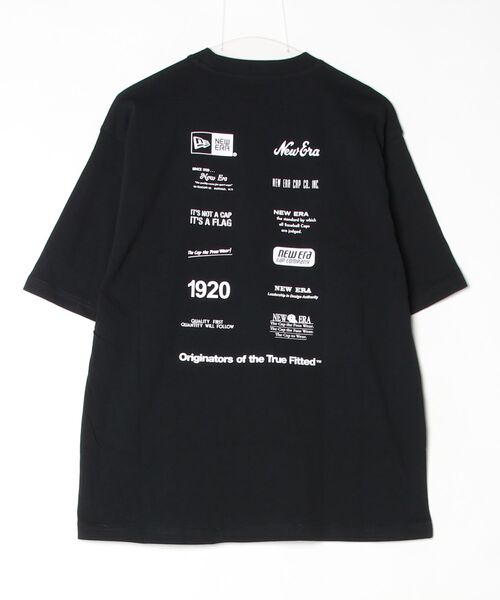 NEW ERA(ニューエラ)の「【NEW ERA】 S/S Oversized Cotton Tee SS OS CT TEE LOGO ARCHIVE BLK(Tシャツ/カットソー・メンズ・ブラック・MEDIUM/LARGE/X-LARGE)」の3枚目の写真